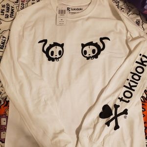 Tokidoki long sleeve shirt top small nwt